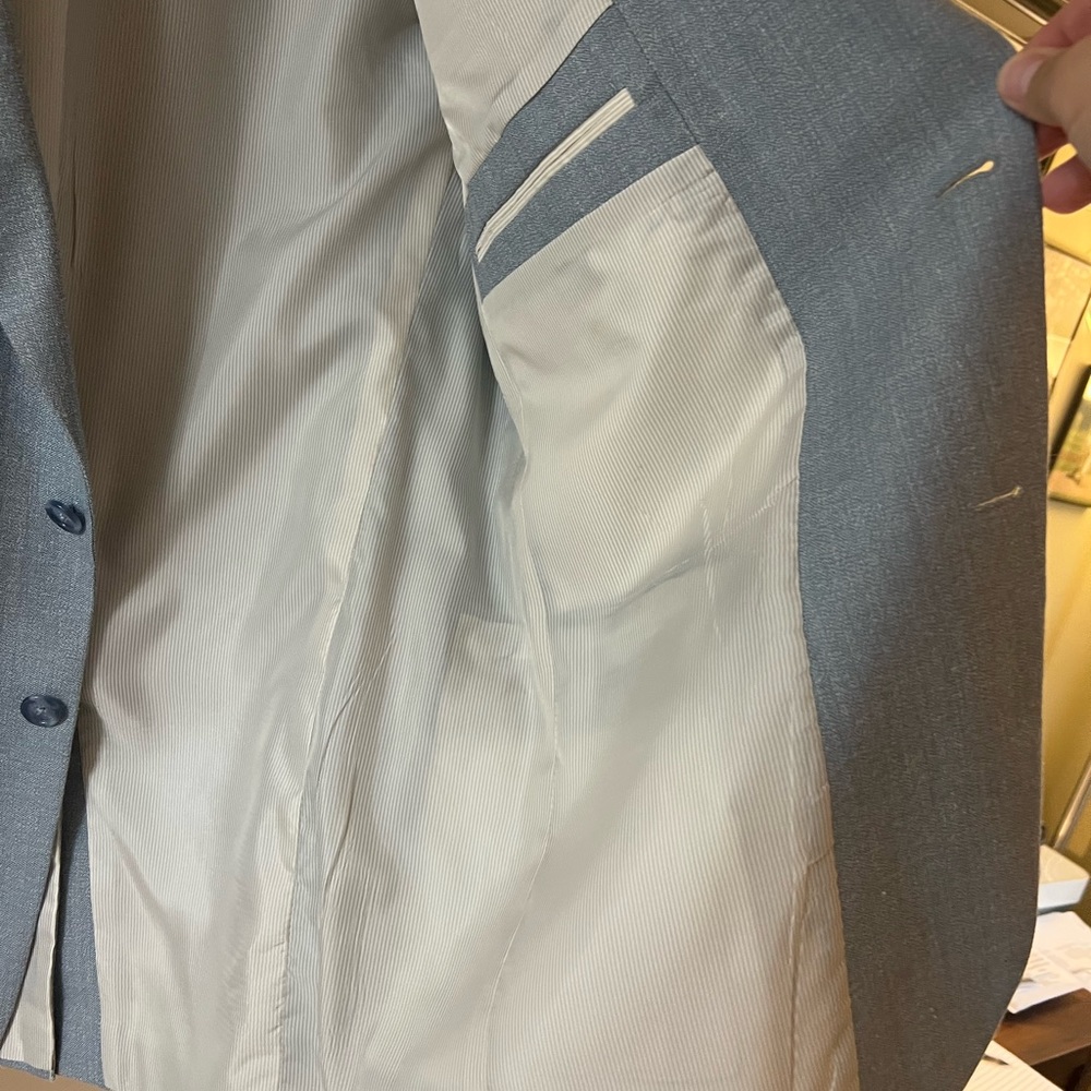 Jos A Bank light blue mens blazer 42R